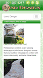 Mobile Screenshot of landdesignbyarmstrong.com